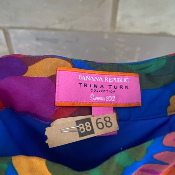 Gorgeous one shoulder Trina Turk (for Banana Republic) resort/beach dress - Picture 4 of 4